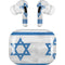 Israel Flag Distressed AirPods Skins